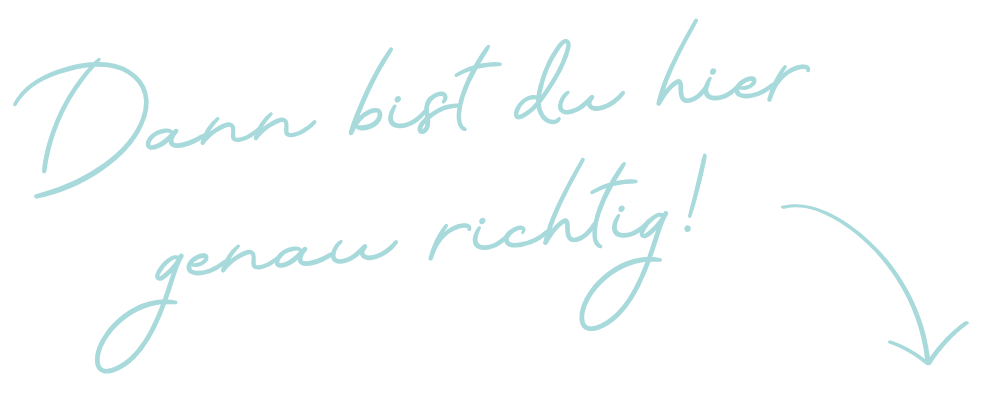 Dann bist du hier genau richtig! (+ Pfeil)