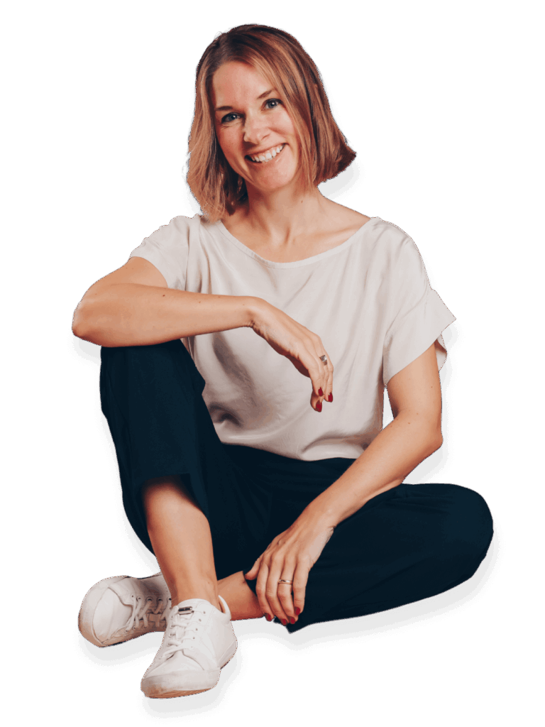 Susann Held (sitzend)